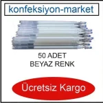 I IK001 Heat Erasable 0.7 mm Textile-Shoe White Drawing Marker