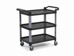 3-Tier Open Plastic Service Cart