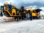 75-120 Ton / Hour Mobile Tertiary Stone and Mineral Crusher