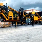 75-120 Ton / Hour Mobile Tertiary Stone and Mineral Crusher