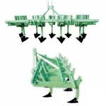 9-Legged Wheel Track Double Spring Cultivator