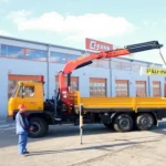 8500 Kg (23.1 Mt.) Vehicle-Mounted Folding Boom Mobile Crane