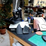 Manual Rotary Head Leather Cutting Press