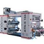 Single Winding Single Weft Stack Type Flexo Printing Machine