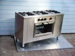 3-Burner 120X50x85 cm Oven Gas Cooker