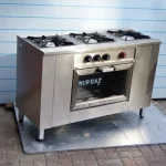 3-Burner 120X50x85 cm Oven Gas Cooker