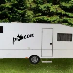 Quadruple Trailer Caravan - White Pigeon