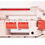 Liquid Spray 37 Kw Feed Crushing Molasses Mixing Machine