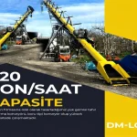 320 Ton / Hour Bulk Carrier Grain Transfer Conveyor