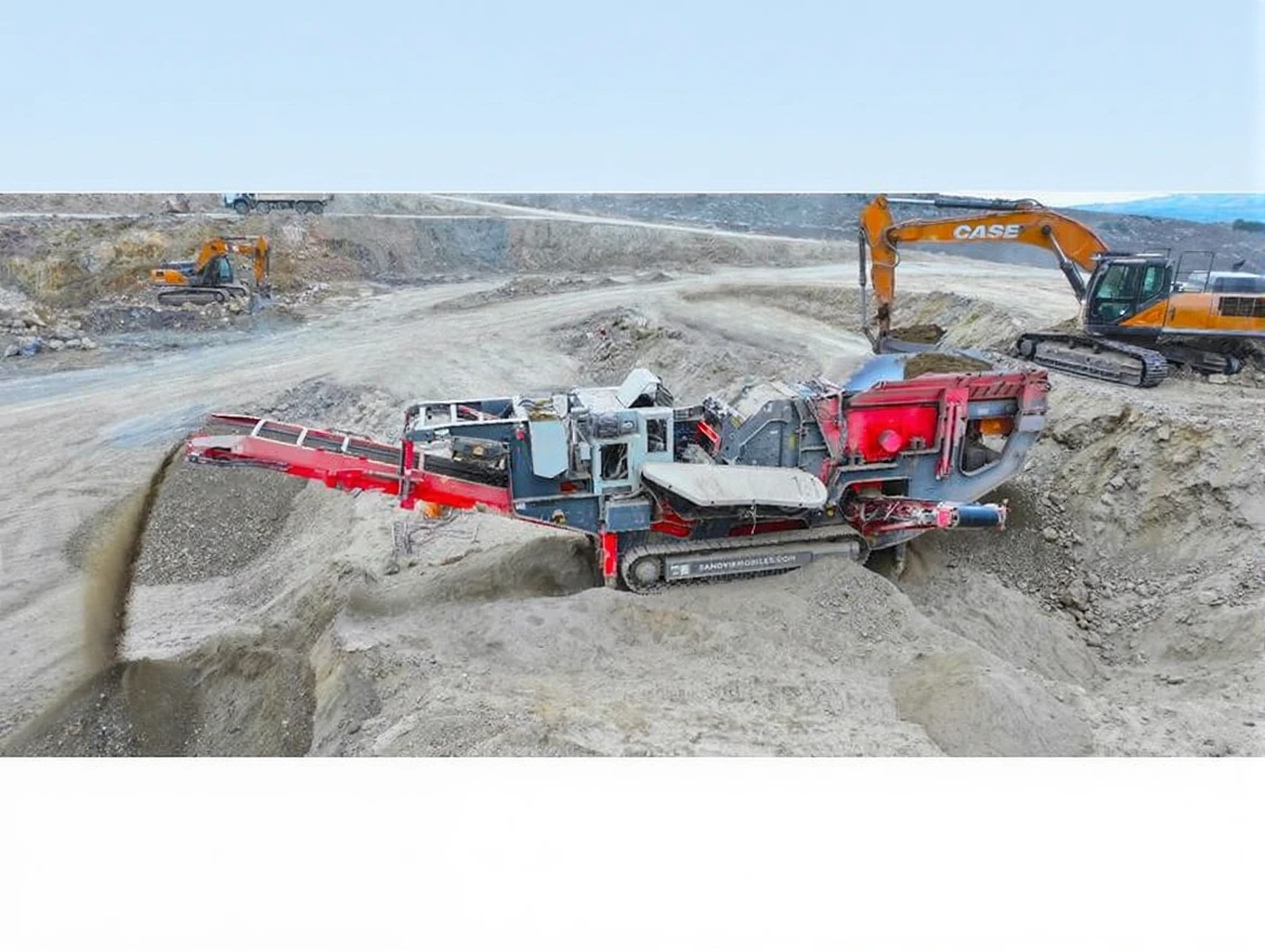 bjdamn10b5rmt0cvbcdv4ek4km Second Hand Sandvik QI441 Mobile Crusher Refurbished with Fabo Guarantee - Image 1