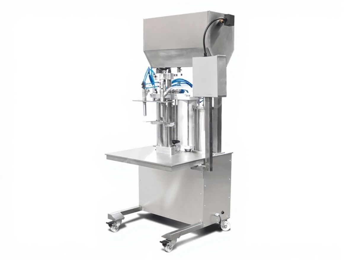 bjh20f9x3drmc0ctnr2bbppam4 Manual Liquid Filling Machine With Pneumatic Precision Weight Adjustment - Image 1
