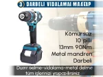 Akülü Kömürsüz 5'Li El Aletleri Seti - Image 4