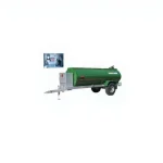 5000 Liter Single Wheeled Fuel Tanker