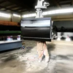 Rotator-Equipped Crane Port Bucket