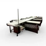 Conveyor Automatic Meat Cutting Table