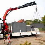 14300 Kg (21 Mt.) Vehicle-Mounted Folding Boom Mobile Crane