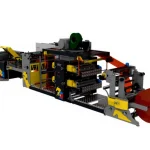 850 Pieces/min 4 Colors Bottomless Paper Bag Machine