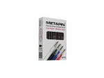 Metapin Heat Erasable Flying Refill Pen Core Black (0.7 Mm) - 50 Pieces