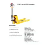 1500 Kg Semi-Electric Pallet Truck