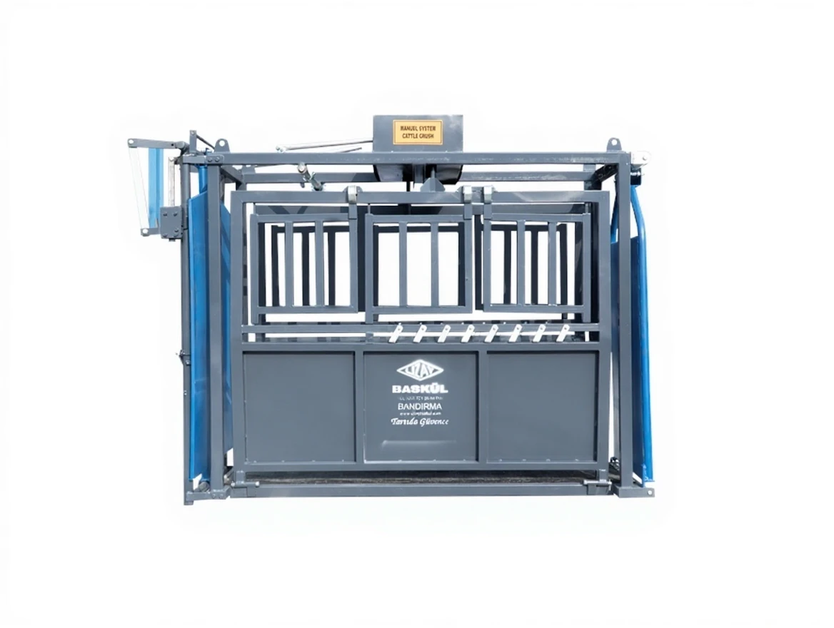 bsj77read5rme0cv164ac0cznc 1500 kg Manual Crush Cattle Scales - Image 1