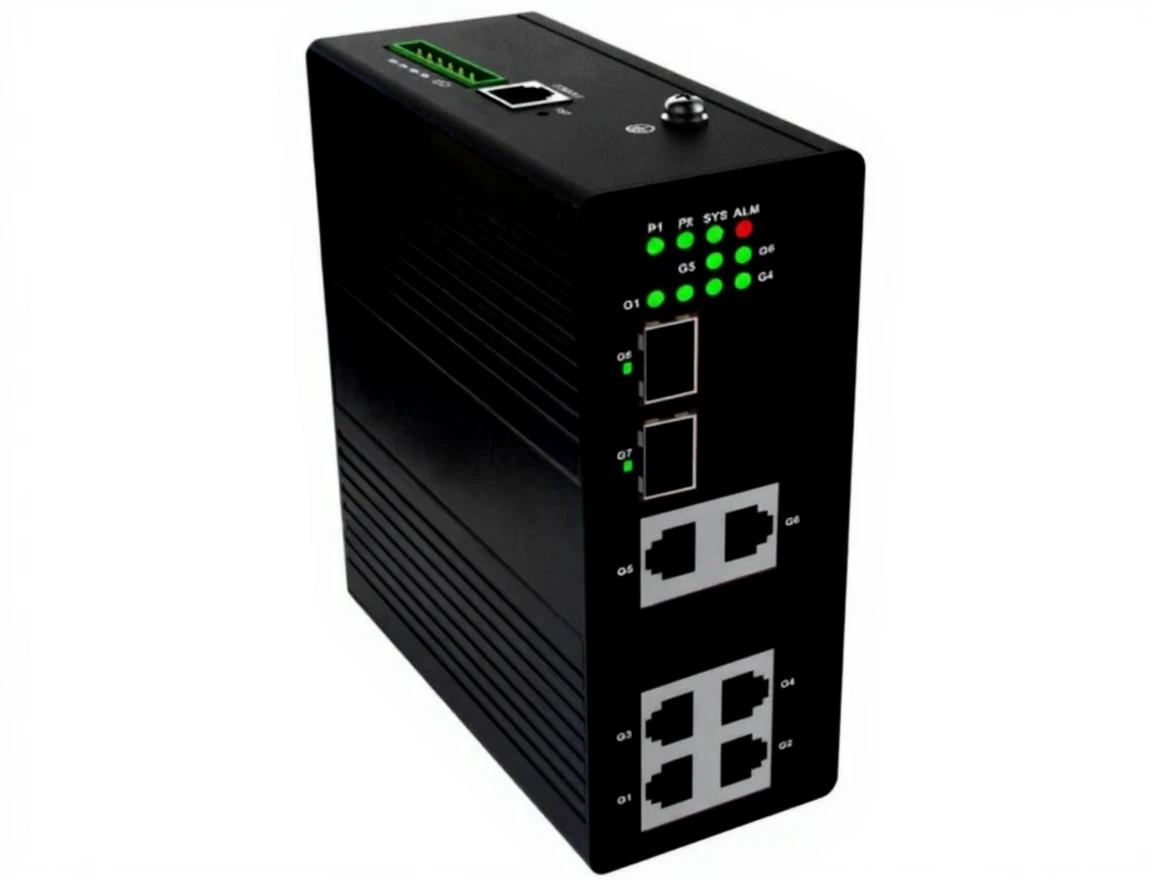 bsqx2qwwe1rmr0cvj88atecahg Longline Lng3000-6T2s-Ik 6 Port Industrial Gigabit Ethernet Switch - Image 1
