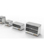 2 Drawer Fryer Crispy Chicken Hot Holding Unit