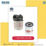1'' Inlet-Outlet Fuel Filter with Adaptor