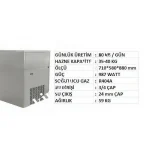 C-800 Cube Ice Machine with 60 Kg/Day Capacity