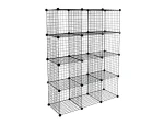 12 Grid Compartment Metal Wire Portable Modular Multi-Purpose Organizer Rack - Image 4