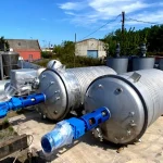 25000 Liter New Production Stainless Steel Coil Reactor