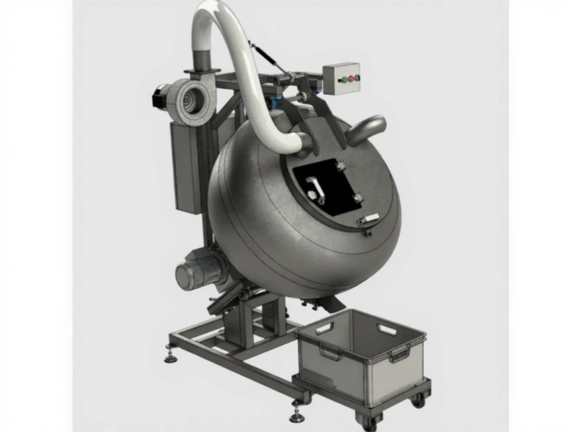 ce66ajd959rm80ctx94v9zbpd8 Stainless 1500 Mm Pan Diameter Coating Panning Machine - Image 1