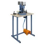 Full Pneumatic Button Fabric Coating Hand Press