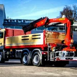 6200 Kg (19 Meter) Vehicle-Mounted Folding Boom Mobile Crane