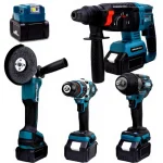 Akülü Kömürsüz 5'Li El Aletleri Seti