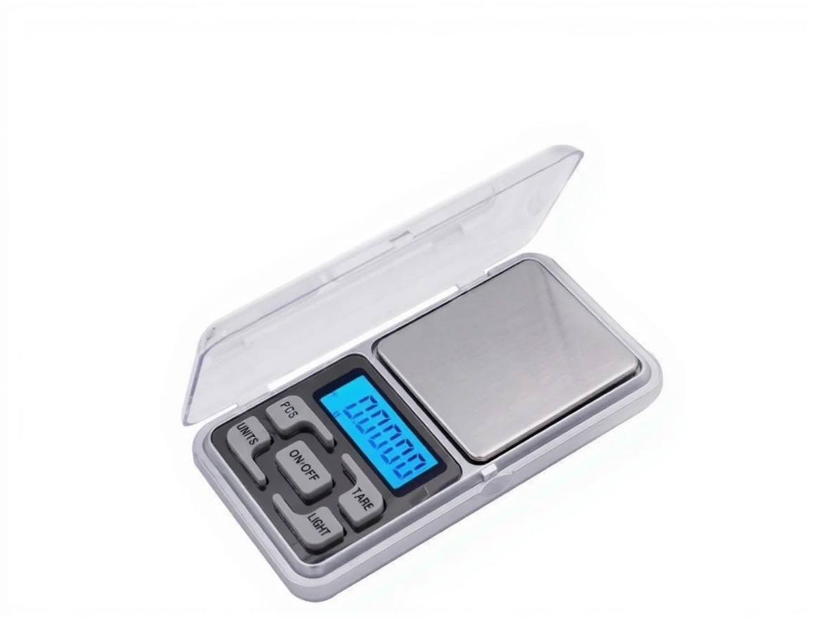 cj3tsx6dxxrmc0cv265by6qga4 500-0.01 Gram Digital Precision Electronic Pocket Scale - Image 1