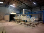 1200x6200x1500 mm Electric Box Type Paint Oven