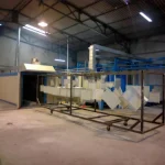 1200x6200x1500 mm Electric Box Type Paint Oven