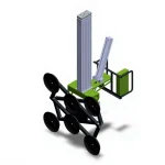 Pneumatic Cylinder Vacuum Lifting System with 600 Kg Carrying Capacity