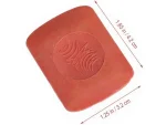BUTTERFLY 10 Pieces Flying Rectangle Colorful Line Stone with Steam - Image 2