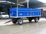 Two Wheel Tandem Axle Type 8 Ton Trailer