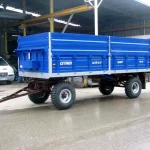 Two Wheel Tandem Axle Type 8 Ton Trailer
