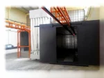 2022 Top Mounted Powder Coating Oven with Pallets