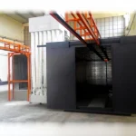 2022 Top Mounted Powder Coating Oven with Pallets