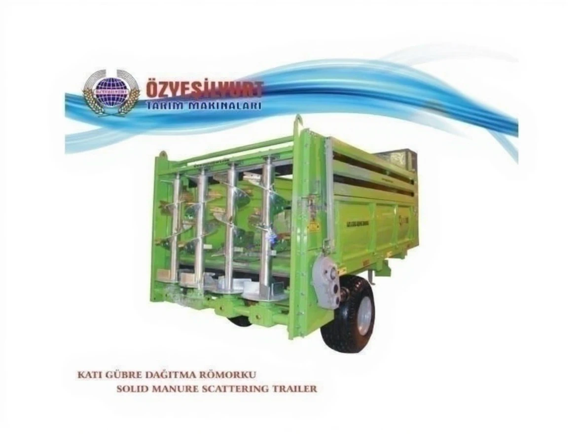 crtatv2qjsrmw0cvnbnaaqaqc8 Solid Fertilizer Distributor Trailer / Ozturk Green Land Machinery OYT01 - Image 1