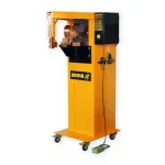Foot Pedal Ventilation Duct Flange Spot Welding Machine