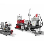 3 - 8 ton/hour Wet Granule Cutting Machine