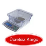 500 Gr (0.01 Gr Precision) Digital Scale with Jar