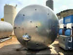 10 Ton Insulated Polished Stainless Tank - Image 3