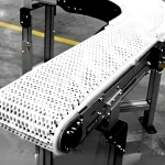 Metal Glass Food Modular Belt Conveyor System