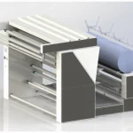 Back Winding Single Face Fabric Quality Control Machine